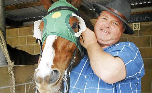 Coffs Harbour trainer Brett Bellamy is hoping Chief Kicking Bear can tough it out for one more start in Wednesday's Ken Howard Cup. Coffs Harbour trainer Brett Bellamy is hoping Chief Kicking Bear can tough it out for one more start in Wednesday's Ken Howard Cup.